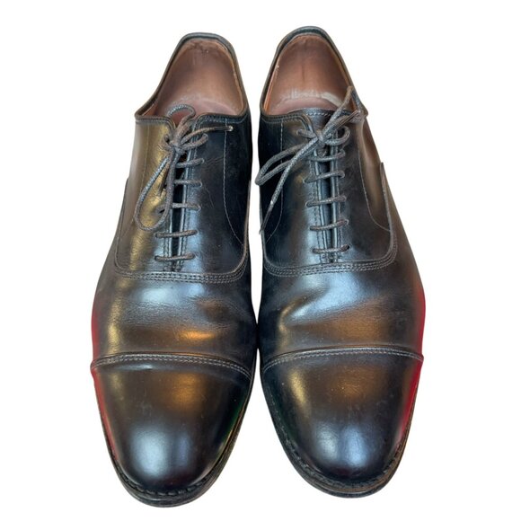 Allen Edmonds Park Avenue Black Leather Cap Toe Oxford Shoes Men Size 10 2E Wide main image 9